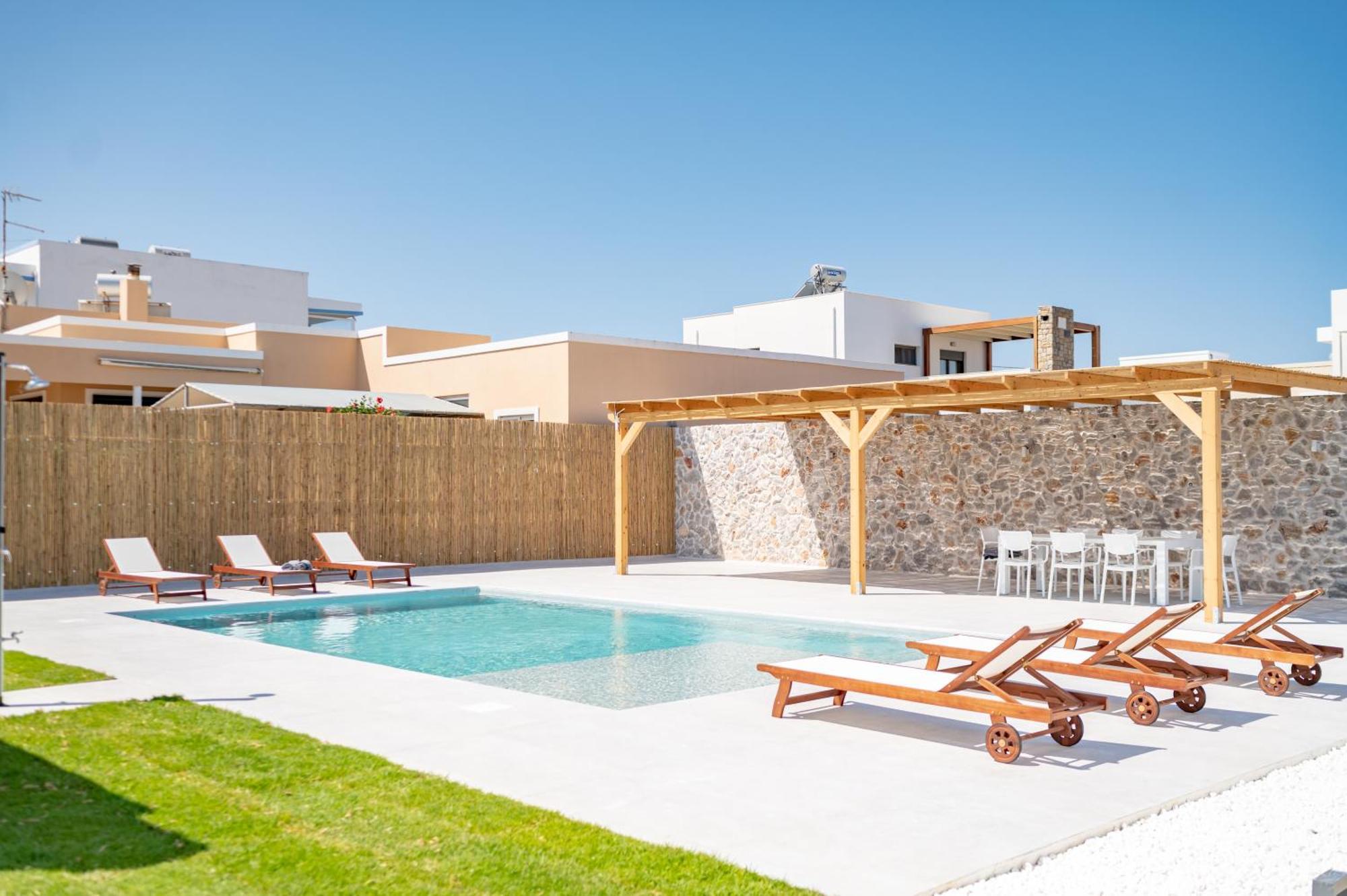 Villa Eos Mastichari - With Heated Pool Exterior foto